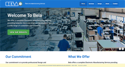 Desktop Screenshot of bela.co.uk
